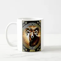 Aries Astrology Sign Coffee Mug