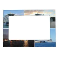 AIDAluna Cruise Ship Collage Magnetic Picture Frame