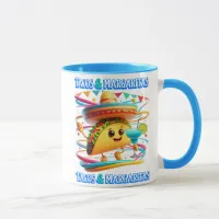 Festive Fiesta Flavors tacos and margaritas Mug