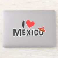 I Love Mexico Sticker