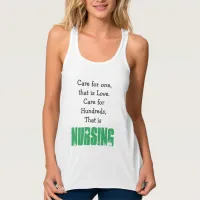 Nursing Quote, Nurse Tank Top