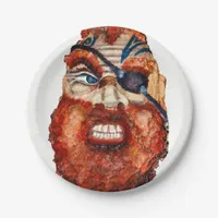 Fierce Scandinavian viking Paper Plates