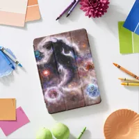 A Captivating Abstract Galactic Nebula iPad Air Cover