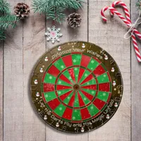 Festive Wishes Dartboard