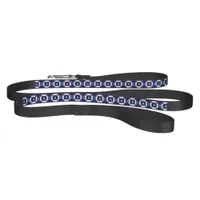 Navy Blue Nautical Lifesaver Monogram Pet Leash