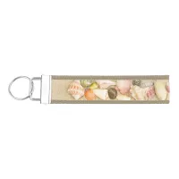 Row of Seashells Wrist Keychain