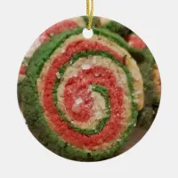 Christmas Sugar Cookie Ceramic Ornament