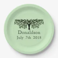 Paper Plate -  Family Tree Reunion