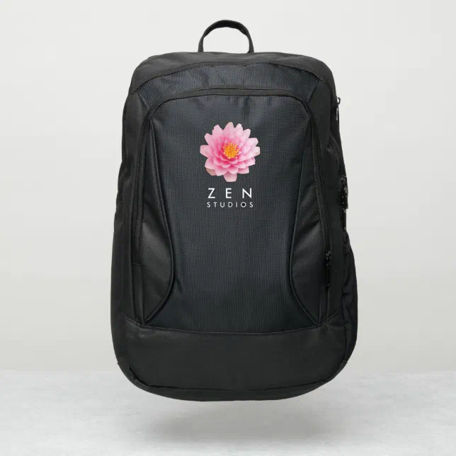 Elegant Pink Lotus Flower Port Authority&#174; Backpack