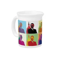 President Obama Pop Art Drink Pitcher