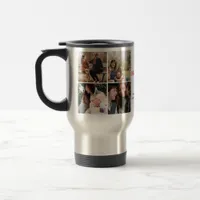 Simple First Mother’s Day Photo Collage Travel Mug