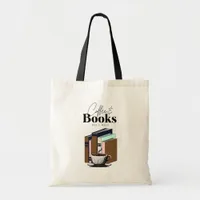 Vintage Coffee and Books All I Need  Tote Bag