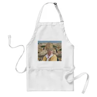 Pope Benedict XVI with the Vatican City Adult Apron