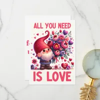 All You Need Is Love - Valentine's Day Card