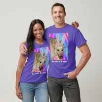 Funny German Shepherd Dog Easter Bunny Ears Unisex T-Shirt