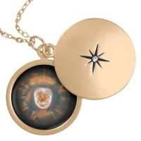 Eskimo Nebula Gold Plated Necklace