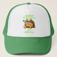 Taco Treats With Feline Friend Trucker Hat