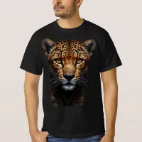 Mosaic Cheetah Portrait  T-Shirt