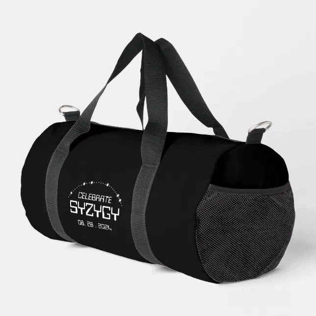 Celebrate Syzygy on August 28, 2024 Duffle Bag