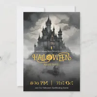 Ethereal Castle Halloween Party Invitation