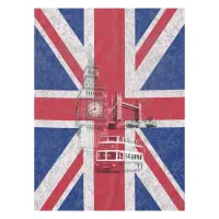 Flag and Symbols of Great Britain ID154 Tablecloth