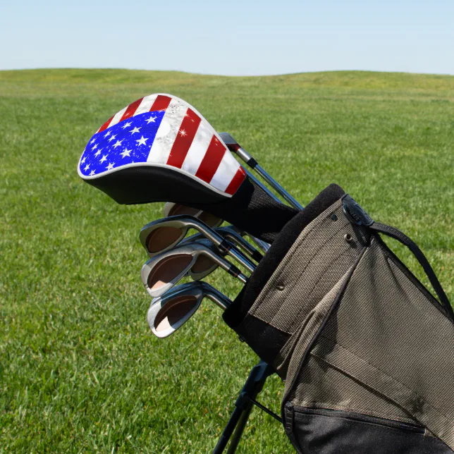 USA flag Golf Head Cover