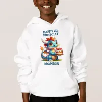 Dragon Themed Personalized Birthday Boy Hoodie