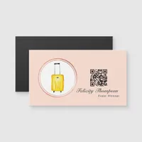 Rose Gold and Blush Pink Event Planner QR Code