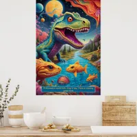 Dinosaurs in Space: Adventure Collection Posters