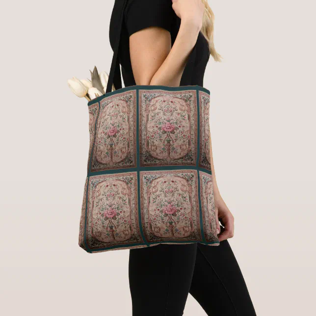 Floral Persian Elegant  Tote Bag