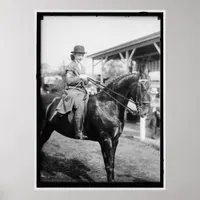 Vintage 1916 Horse Show Photo Poster