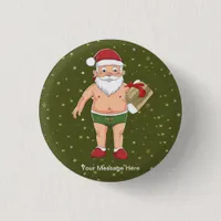 Funny Dirty Santa Christmas Collection Paper Cups Button