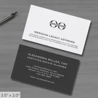 Minimalist Business Cards with Custom Logo