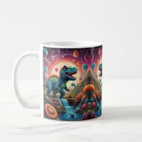 Welcome to the Magical World of Dino Delights Coffee Mug