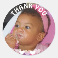 Thank You Birthday Girl Photo Sticker