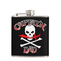 Captain Dad Flask