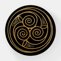 Triple Celtic Knot Swirl Mandala Paperweight