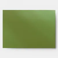 Green ombré envelope