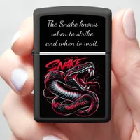 Celebrate the Year of the Snake in vibrant colors Zippo Lighter