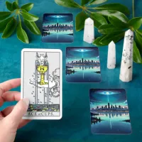 Out of this World Magical Nighttime Skyline Tarot