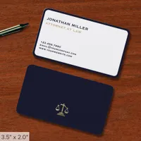 Minimalist Lawyer Business Card