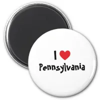 I Love Pennsylvania Magnet