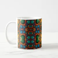 Abstract Dance of Oil on Water Coffee Mug