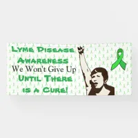Lyme Disease Awareness Protest Sign Banner