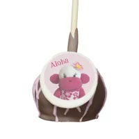 Aloha Sock Monkey(Girl) Cake Pops