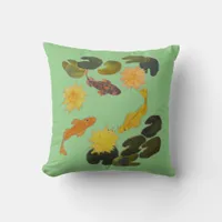 Pillow - Koi and Lilly Pads