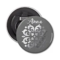 Tranquil Silver & Gray Monogram |