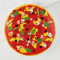 Cartoon Pizza Print Gifts