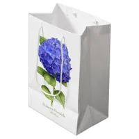 Blue Hydrangea Medium Gift Bag