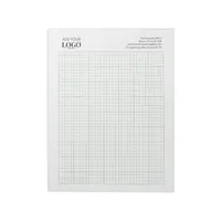 Business Logo Minimalist 5 x 5 Graph Sketch Pad 